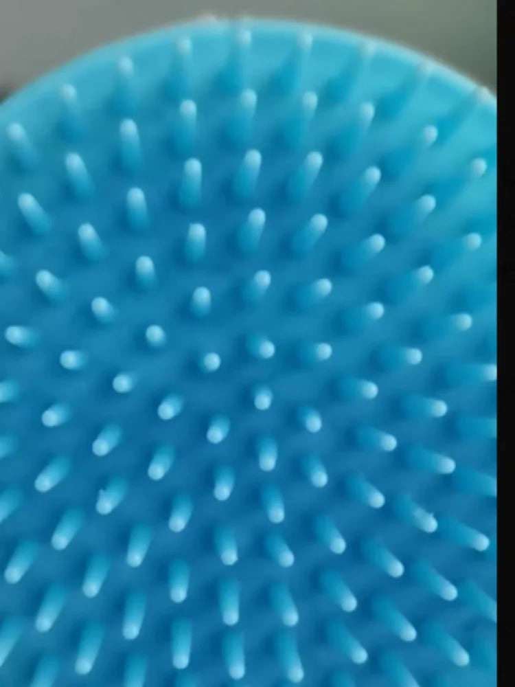 Silicone Scalp Massage Comb & Shampoo Brush – 1 Pc Scalp Massage Brush PLUSH