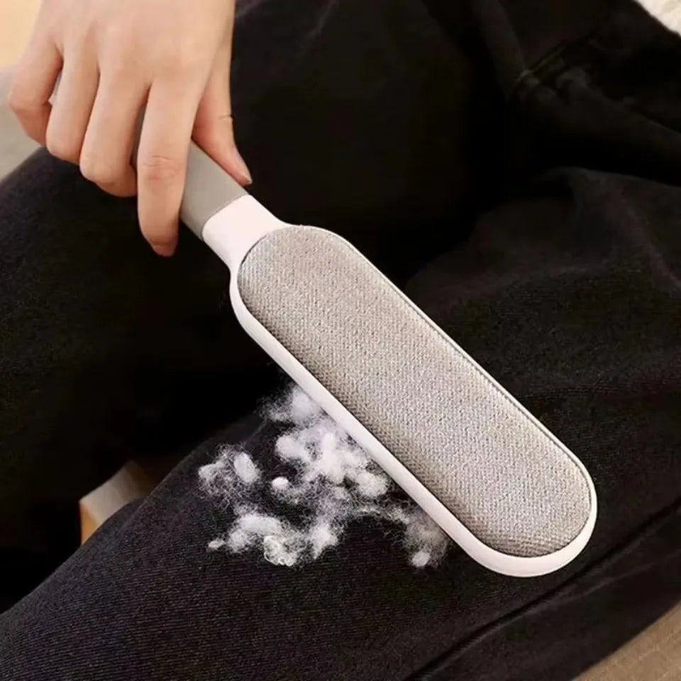 Double-Sided Electrostatic Pet Hair Remover Reusable Lint Brush Pet Hair Lint Brush PLUSH