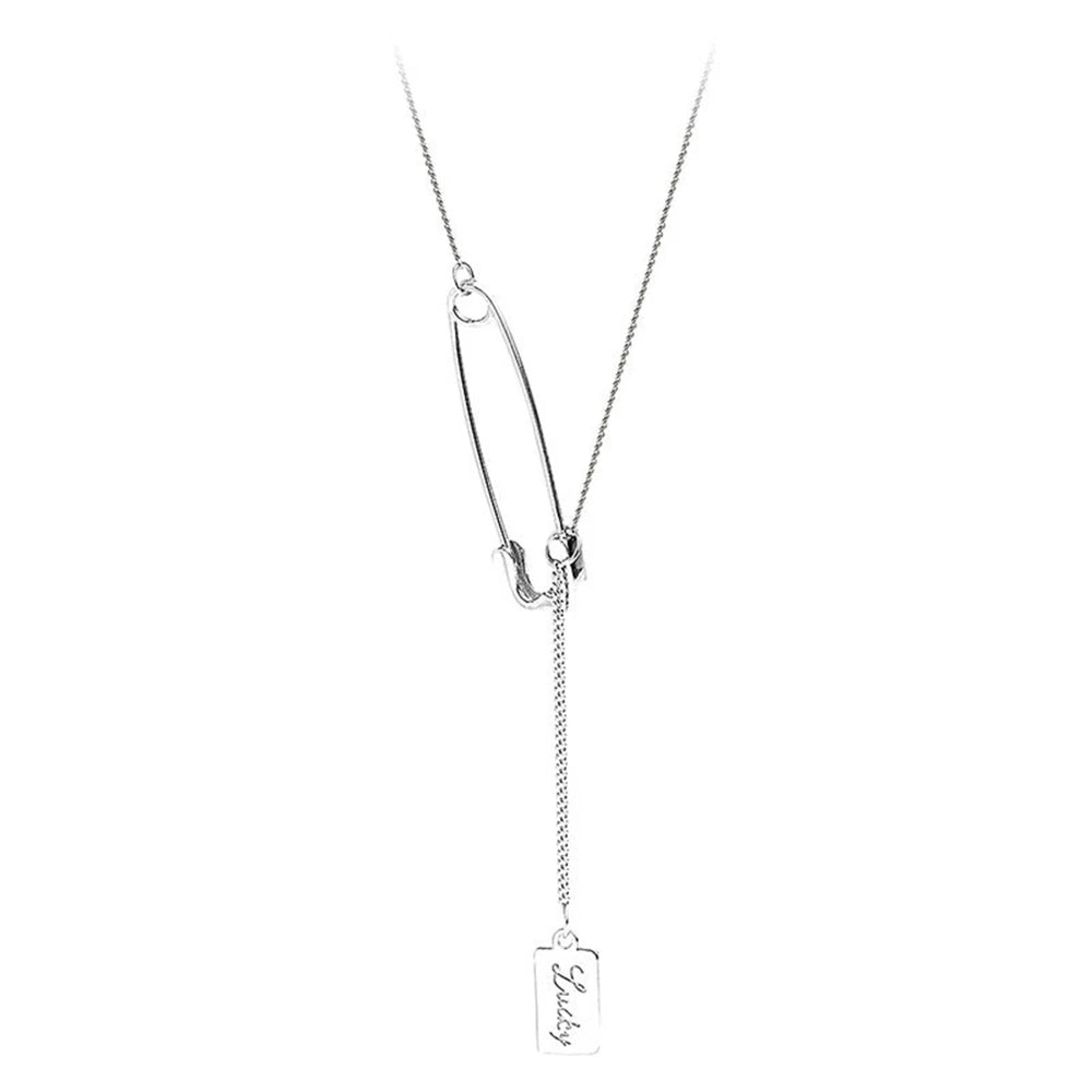 Women's Geometric Pendant Choker Clavicle Chain Necklace Pendant Choker Necklace PLUSH