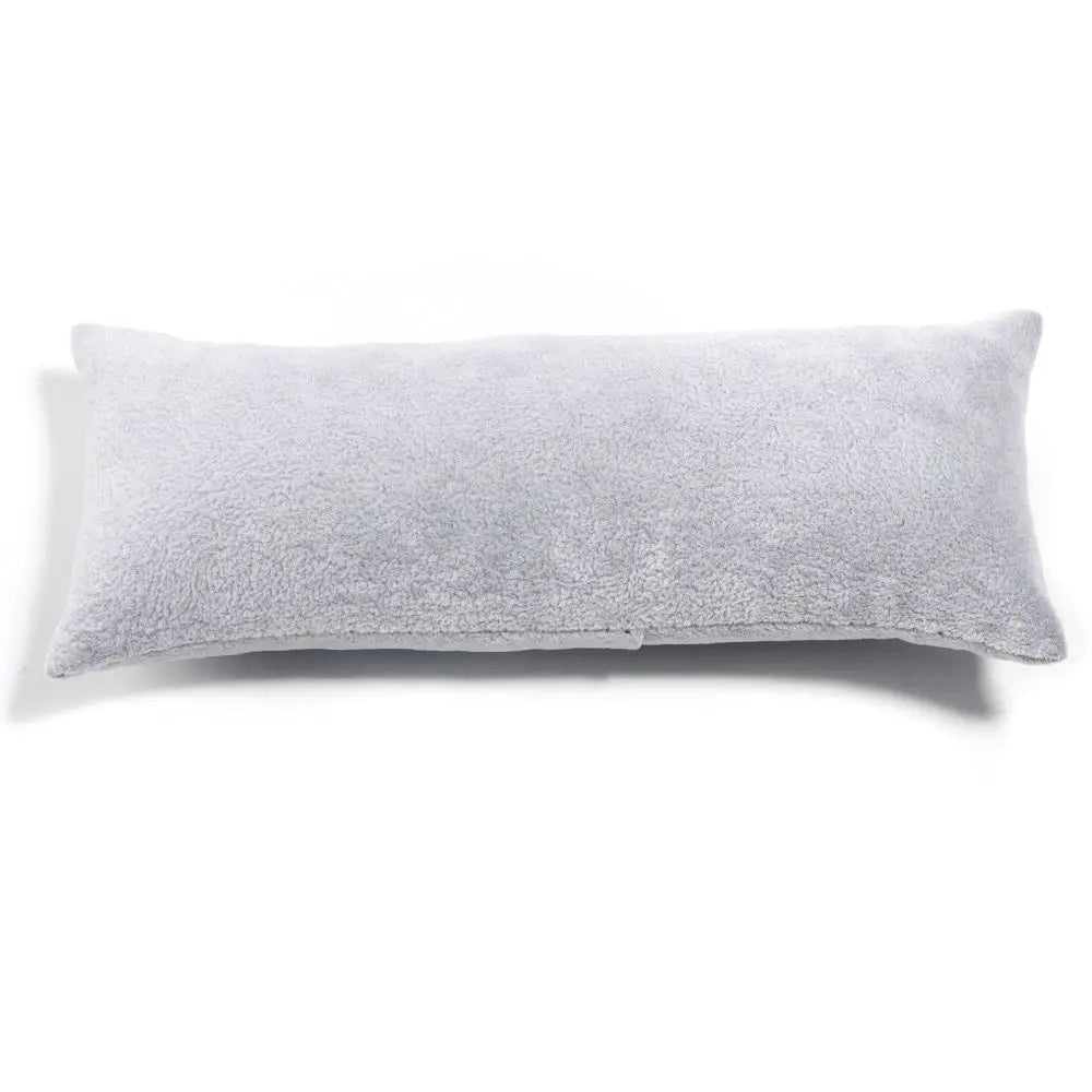 Velvet Jewelry Display Pillow – Bracelet & Bangle Cushion Stand Jewelry Display Stand PLUSH Grey Velvet 9X21cm