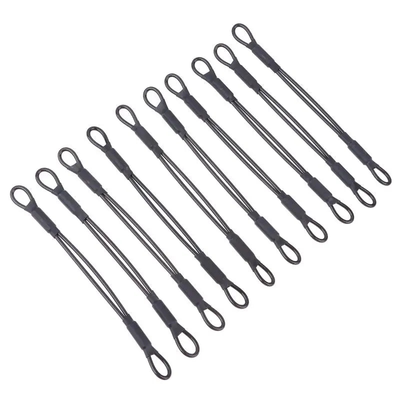 Stainless Steel Motorcycle Helmet Lock Cable – 2/5/10 Pcs Helmet Lock Cable PLUSH