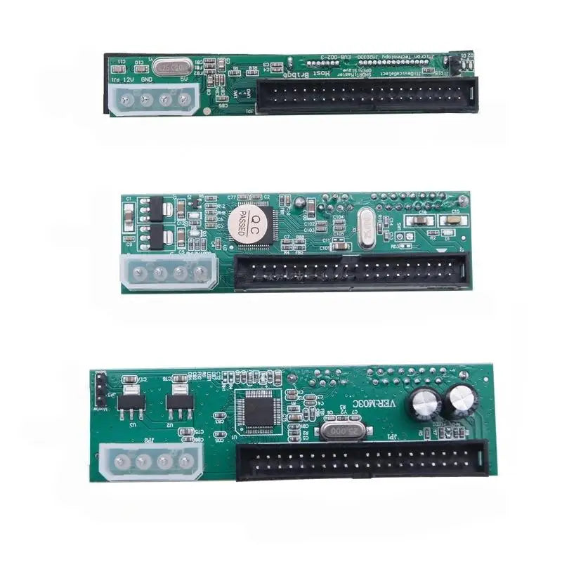 SATA to IDE Adapter – 2.5"/3.5" HDD SSD to 40-Pin PATA Converter Drive Converter Adapter PLUSH