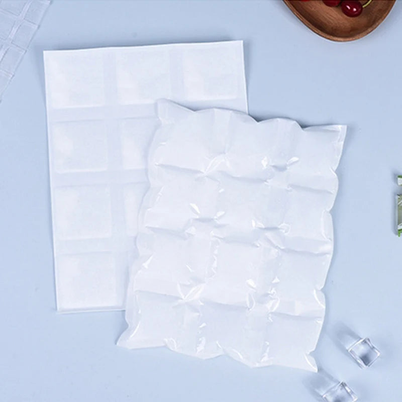 Reusable Gel Ice Pack | Auto Water Absorption Cooling Bag Reusable Ice Pack PLUSH