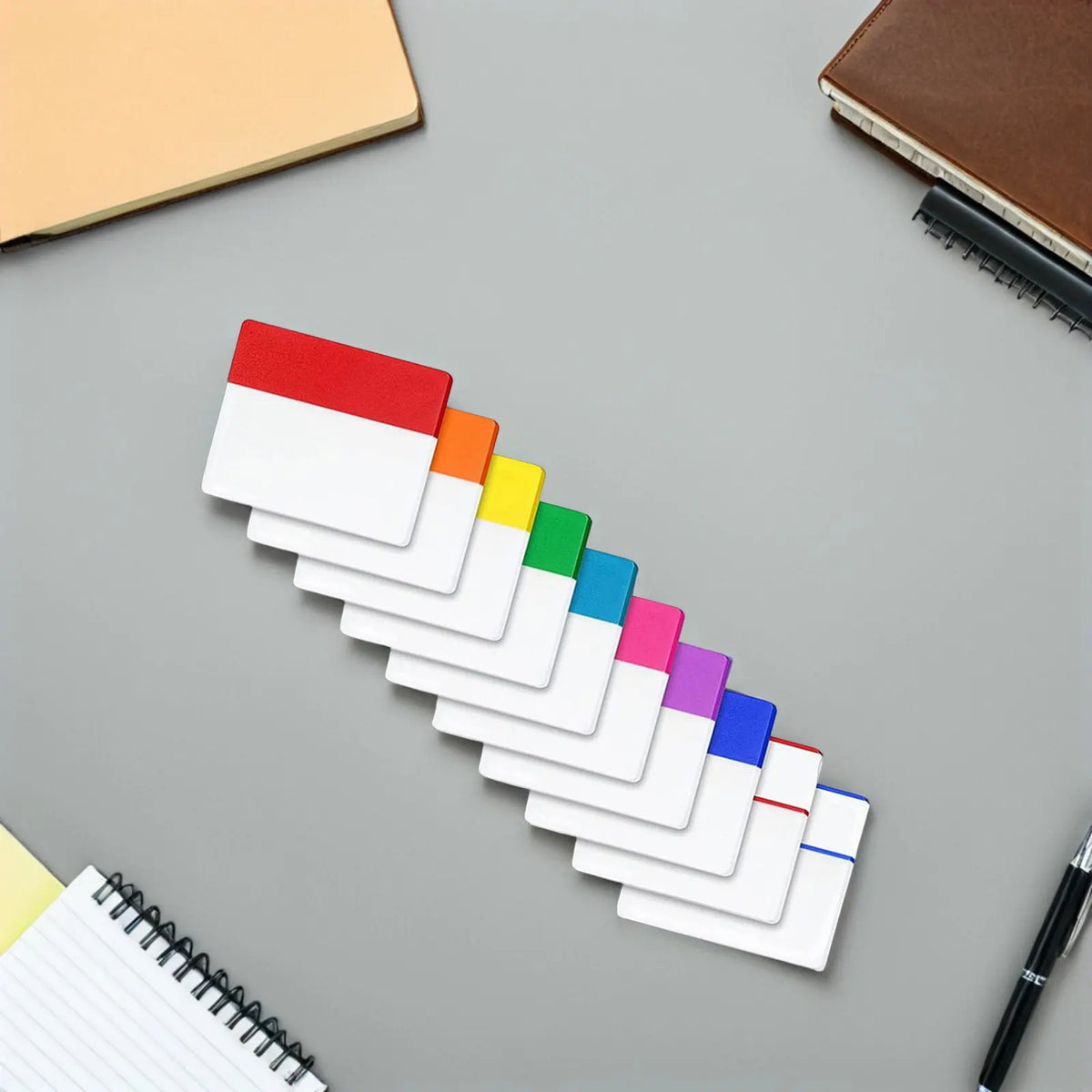 Writable Transparent Index Tabs | Waterproof Page Markers Index Page Markers PLUSH