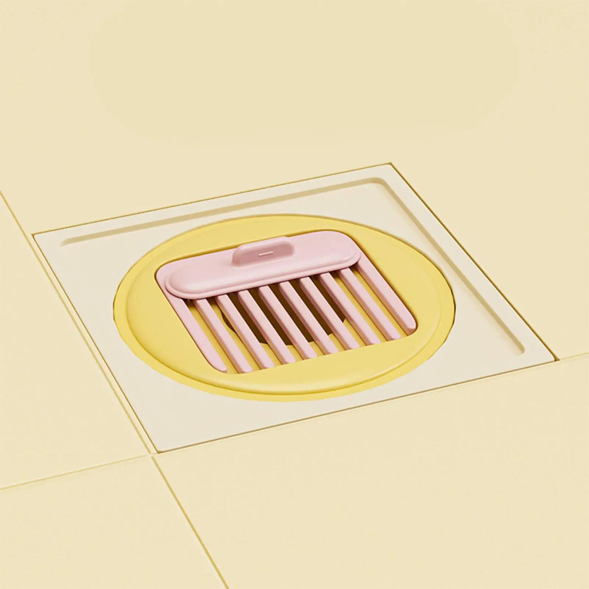 Silicone Floor Drain Stopper – Anti-Odor Shower Drain Plug Floor Drain Stopper PLUSH