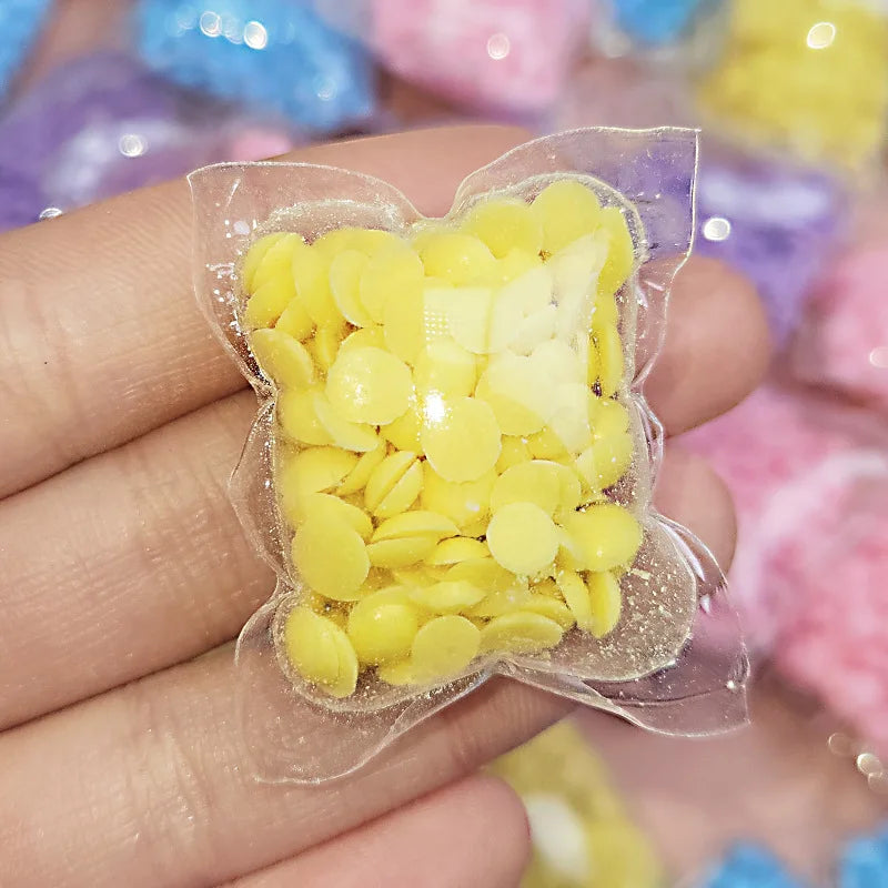 Laundry Scent Beads – Long-Lasting Fabric Softener Pearls Laundry Scent Beads PLUSH as show Yellow 200Bags