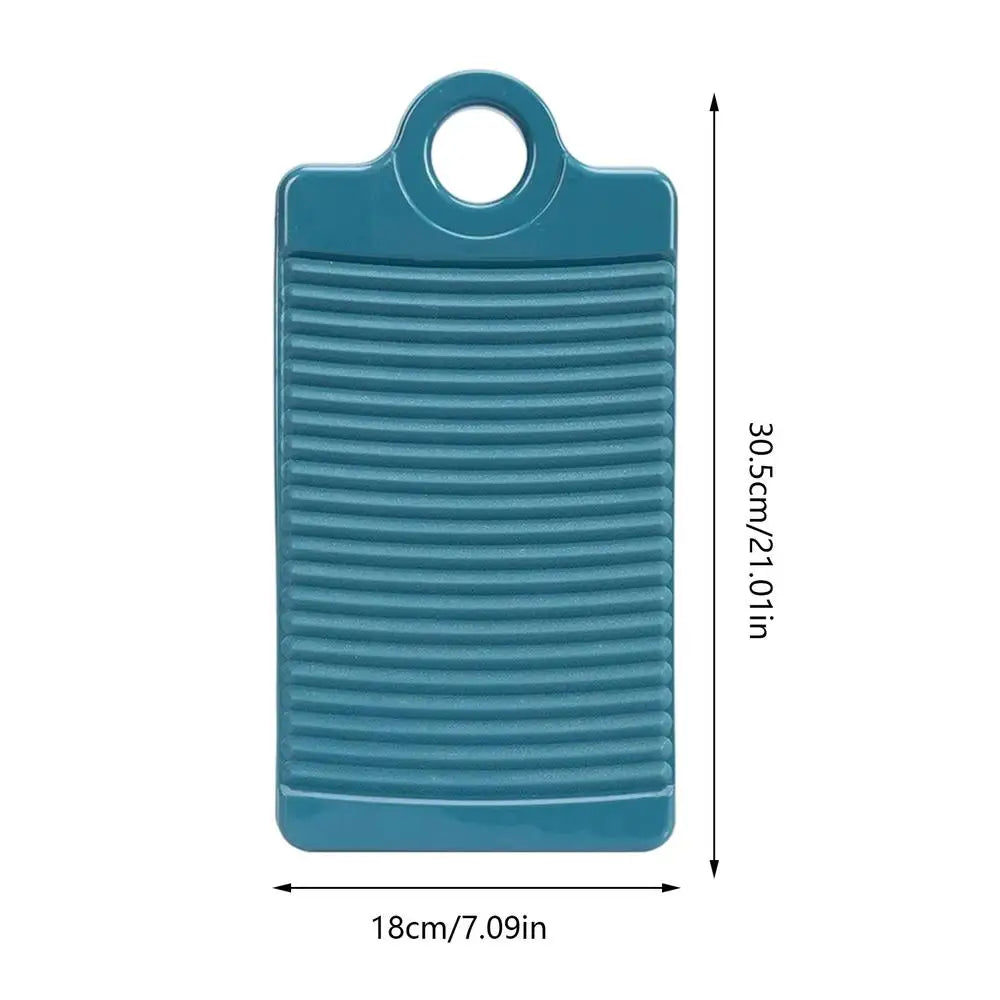 Portable Mini Washing Board – Hangable Laundry Scrub Board Laundry Scrub Board PLUSH Blue