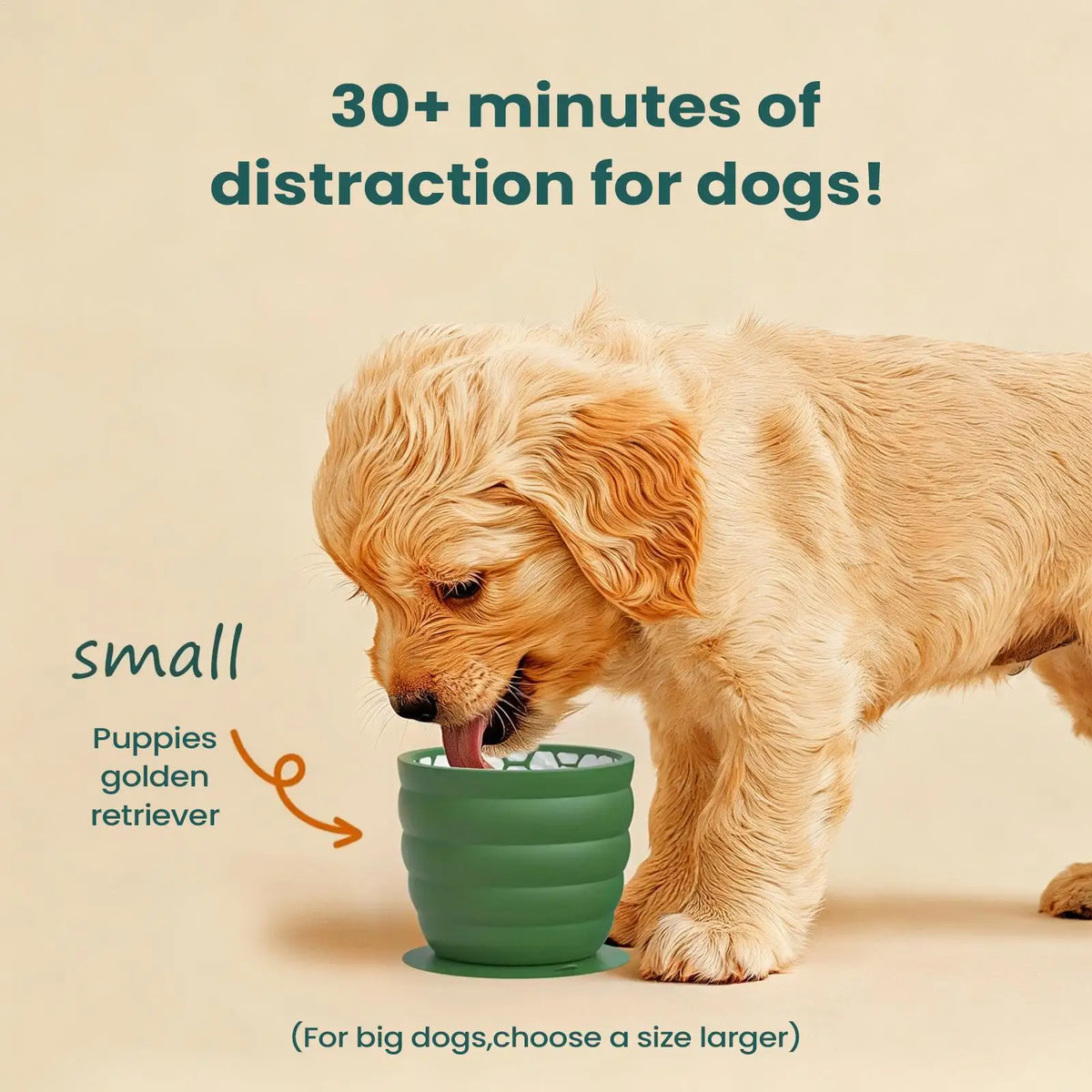 Silicone Slow Feeder Dog & Cat Bowl – Anti-Slip 500ml Slow Feeder Bowl PLUSH