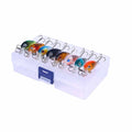 8-Pack Topwater Micro Fishing Lures – Hard Bait Wobbler Set Fishing Lure Set PLUSH 8PCS-Box