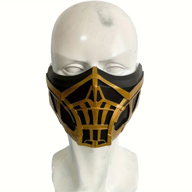 Scorpion Warrior Full Face Mask | 2 Styles Halloween Cosplay Costume Face Mask PLUSH