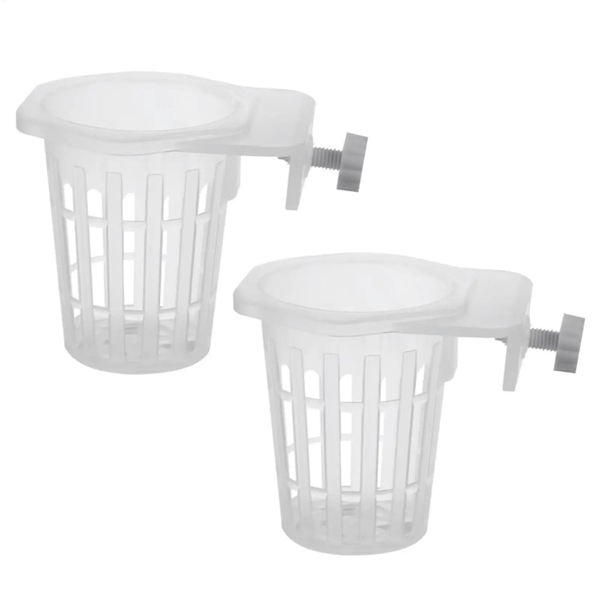 2-Pack Aquarium Plant Basket Holder | Fish Tank Hanging Cups Aquarium Plant Holder PLUSH