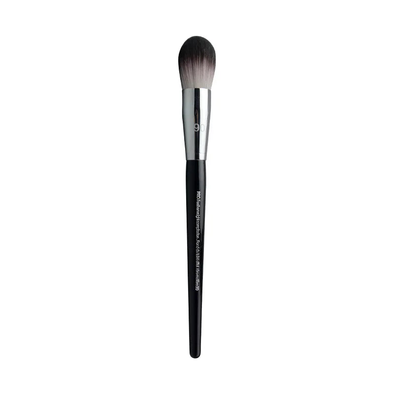 Pro Featherweight Complexion Brush #90 – Foundation & Blush Makeup Brush PLUSH 90 Blush Brush