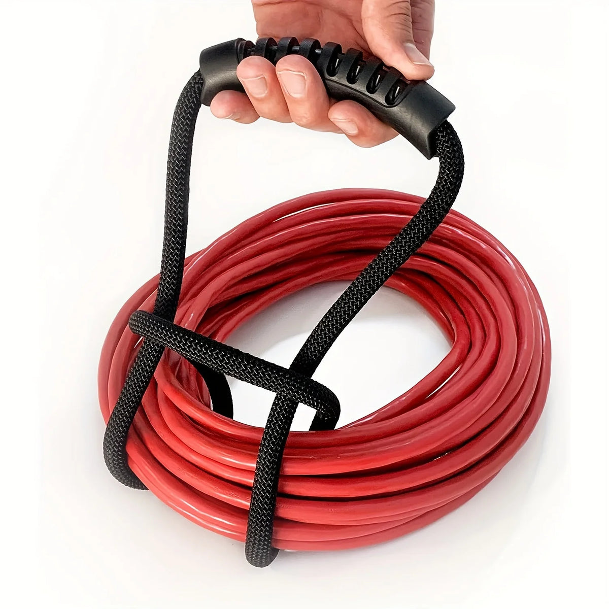 Storage Strap with Handle – Hose & Cord Organizer for Garage Storage Organizer Strap PLUSH