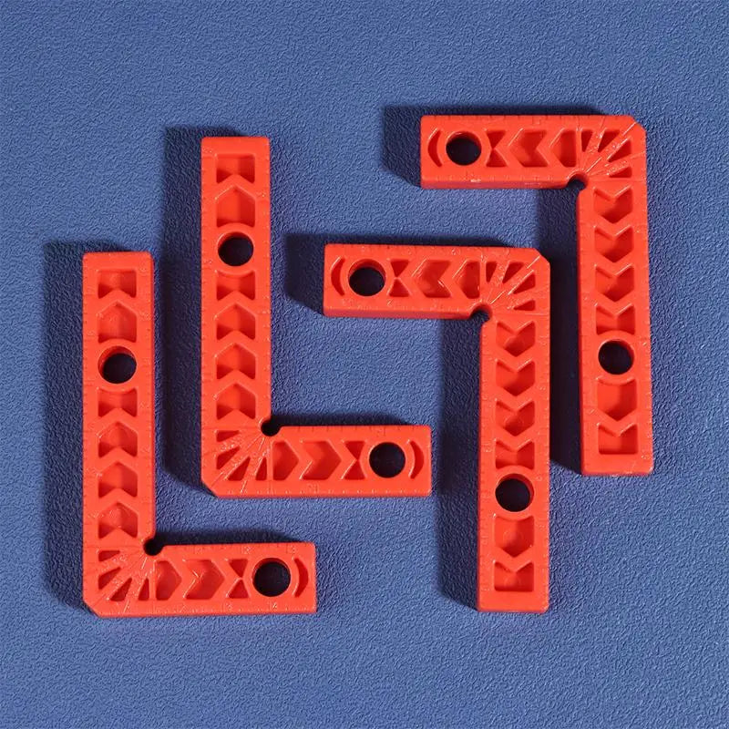 Woodworking Right Angle Clamp Squares 3in – 4pcs Positioning Set Woodworking Clamp Square PLUSH