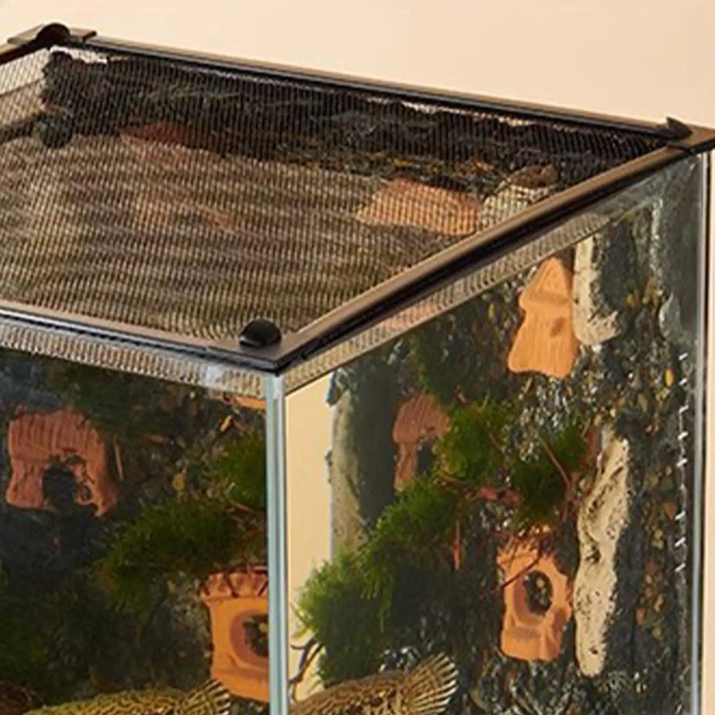 Magnetic Mesh Aquarium Lid – DIY Cut-to-Size Fish Tank Cover Aquarium Lid Cover PLUSH