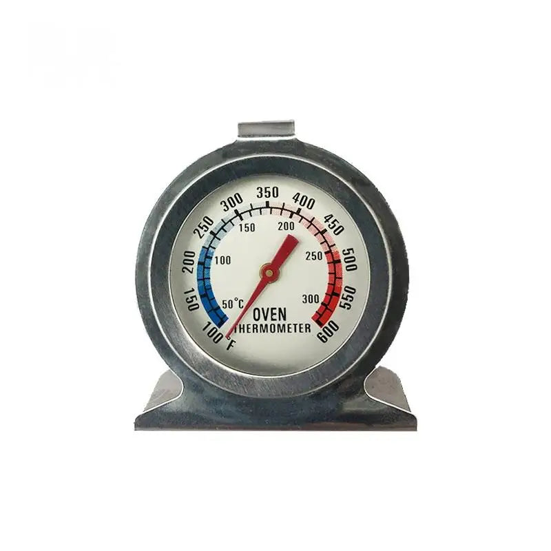 Stainless Steel Oven Thermometer 300°C | Mini Stand-Up Kitchen Tool Oven Thermometer PLUSH A2