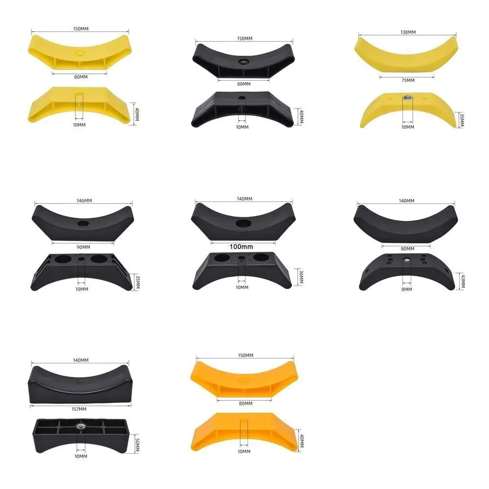 Hollowed Dumbbell Saddle Cradle Bracket – Sturdy PVC Rack Dumbbell Rack Cradle PLUSH