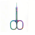 Ouriner Rainbow Titanium Cuticle Scissors – Nail Care Tool Cuticle Scissors PLUSH Colorful