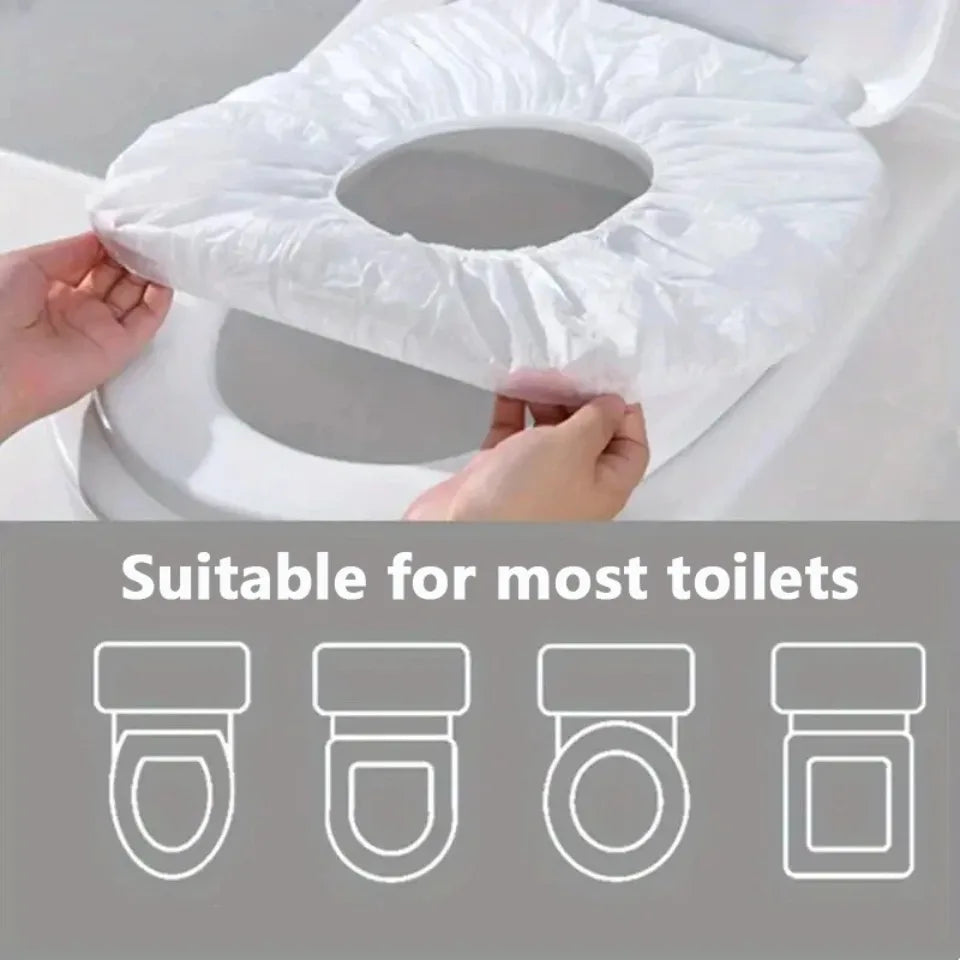 Disposable Toilet Seat Covers Non-Woven 10/20pcs | Travel & Home Toilet Seat Covers PLUSH