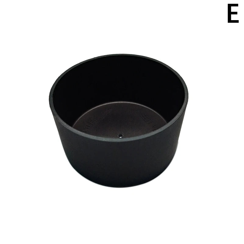 Silicone Cup Boot Bottom Cover for 40oz 30oz 20oz Tumblers Bottle Boot Sleeve PLUSH 7.5cm Black