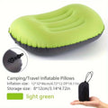 Ultralight Inflatable Camping Pillow – Neck & Lumbar Support Inflatable Camping Pillow PLUSH green See below for size descriptions