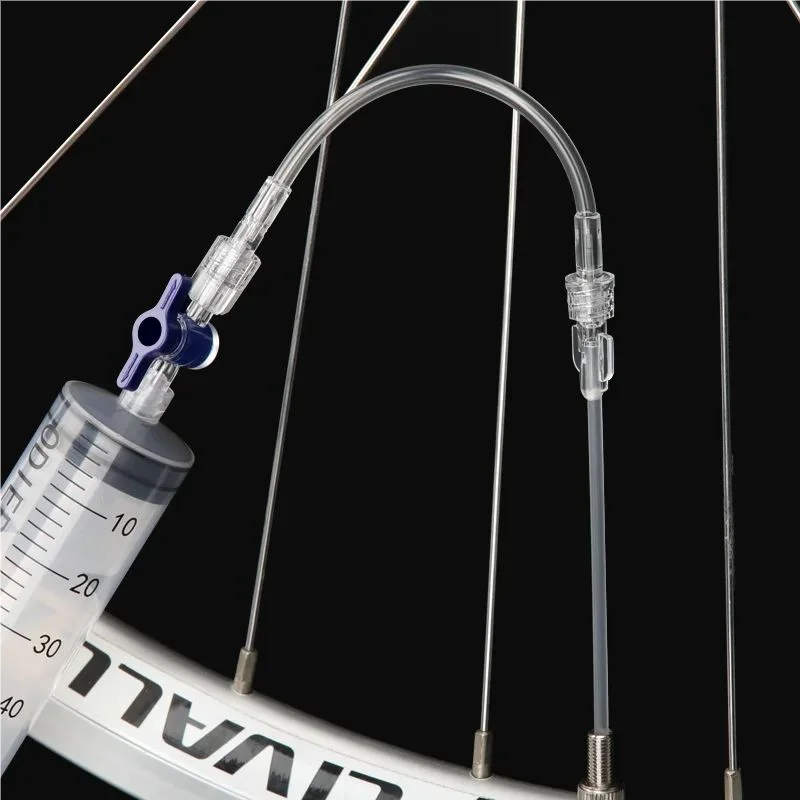 60ml Tubeless Tire Sealant Injector Tool for Bikes | riderace Tire Repair Tool PLUSH