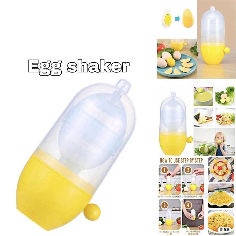 Manual Egg Yolk Mixer – Portable Detachable Egg Spinner Egg Yolk Mixer PLUSH