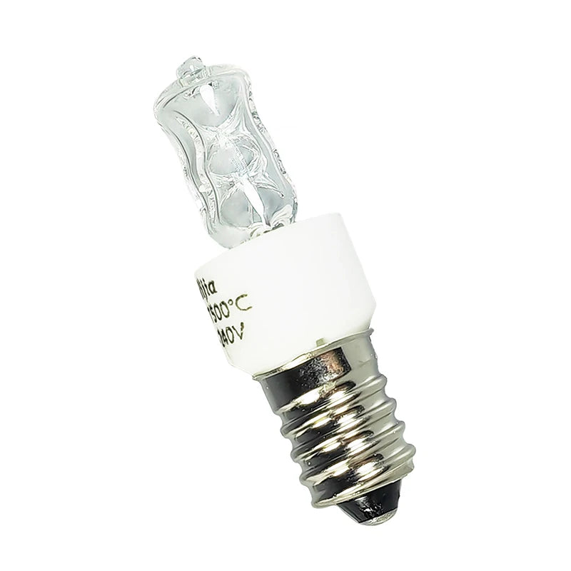 25W/40W E14 Halogen Oven Bulb – 500°C High Temp Resistant Halogen Oven Bulb PLUSH