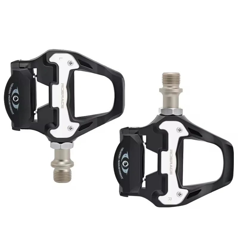 Road Bike Clipless Pedals SPD SL Self-Locking Sealed Bearing Clipless Bike Pedals PLUSH without pads