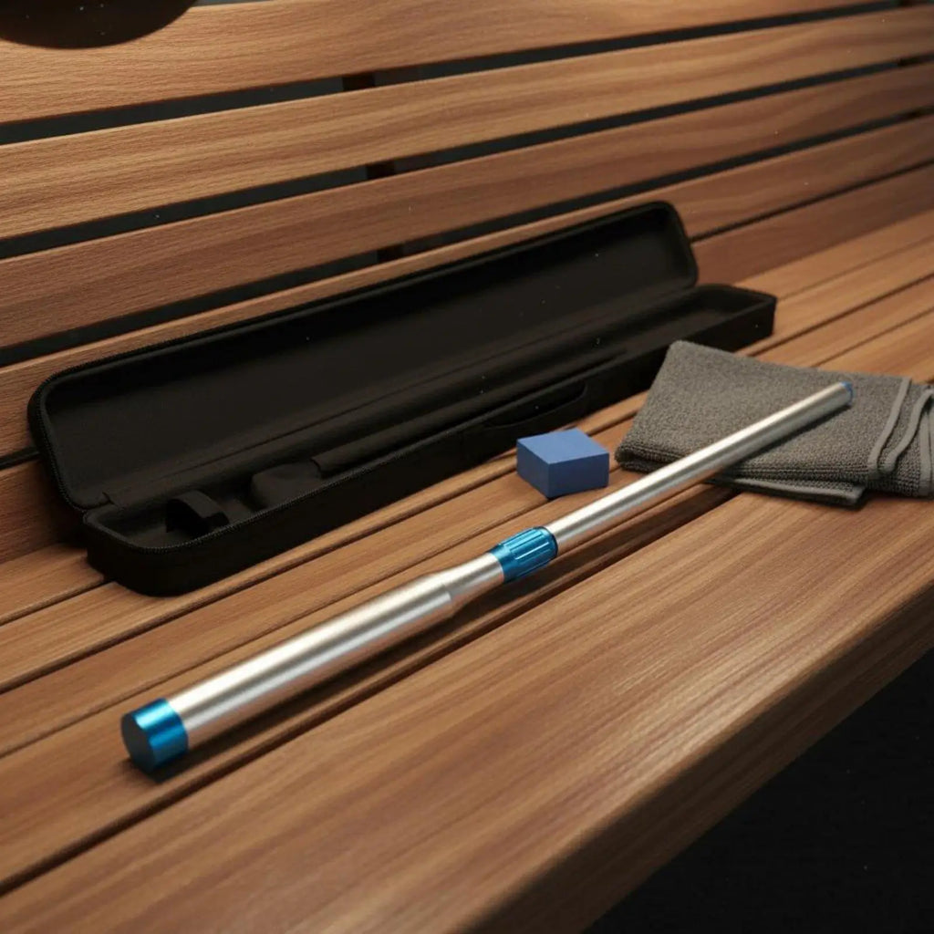 Retractable Snooker Cue Extender – Universal Pool Stick Extension Cue Extender PLUSH
