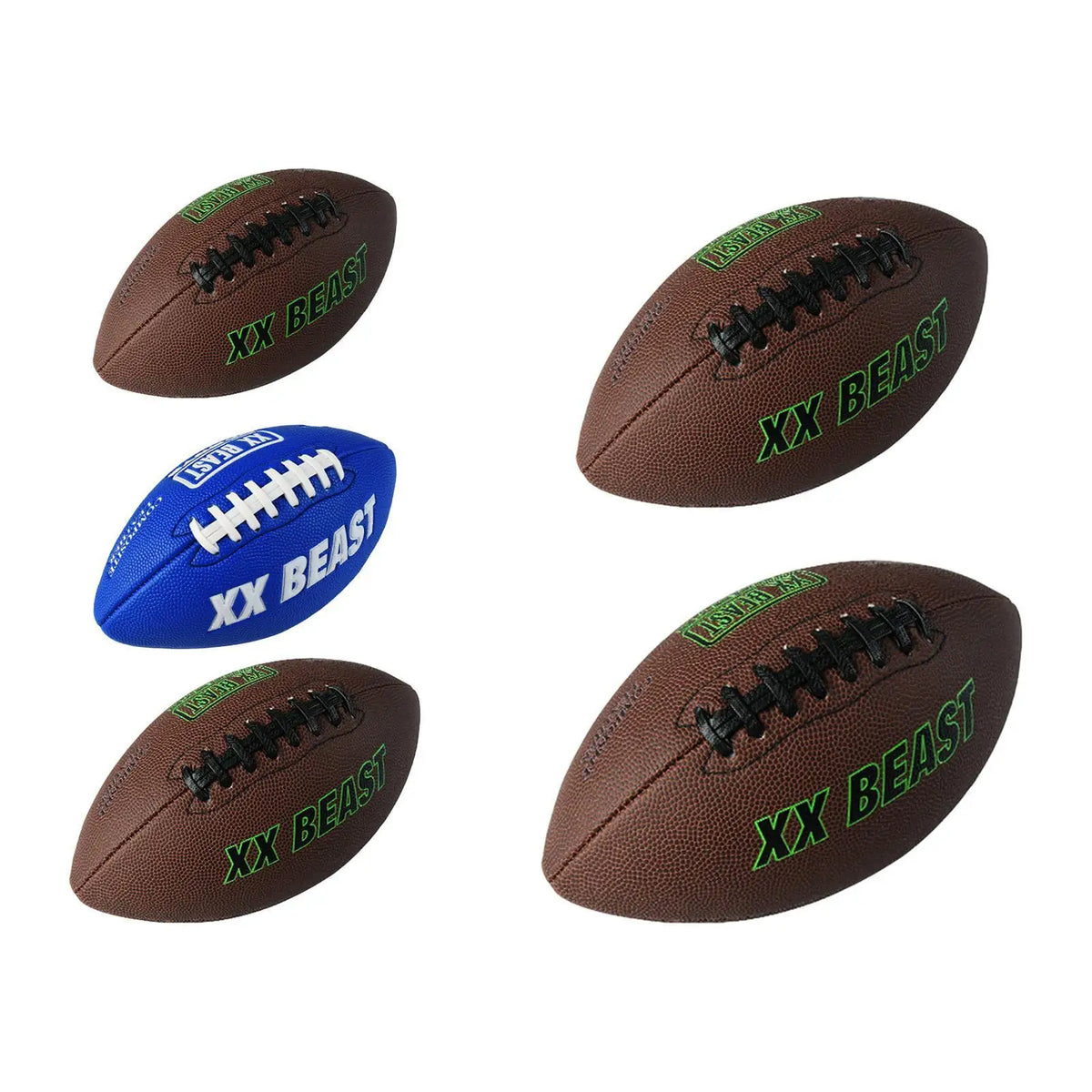 Tooyful Nonslip American Football – PU Leather Rugby Ball American Football PLUSH