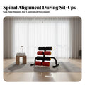 Pilates Chair with Rollers – Cushioned Back Stretching Bench Pilates Roller Chair PLUSH Default Title