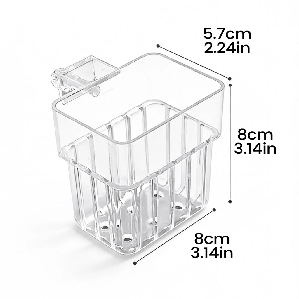 Transparent Aquarium Plant Holder – Hanging Fish Tank Pot Aquarium Plant Holder PLUSH