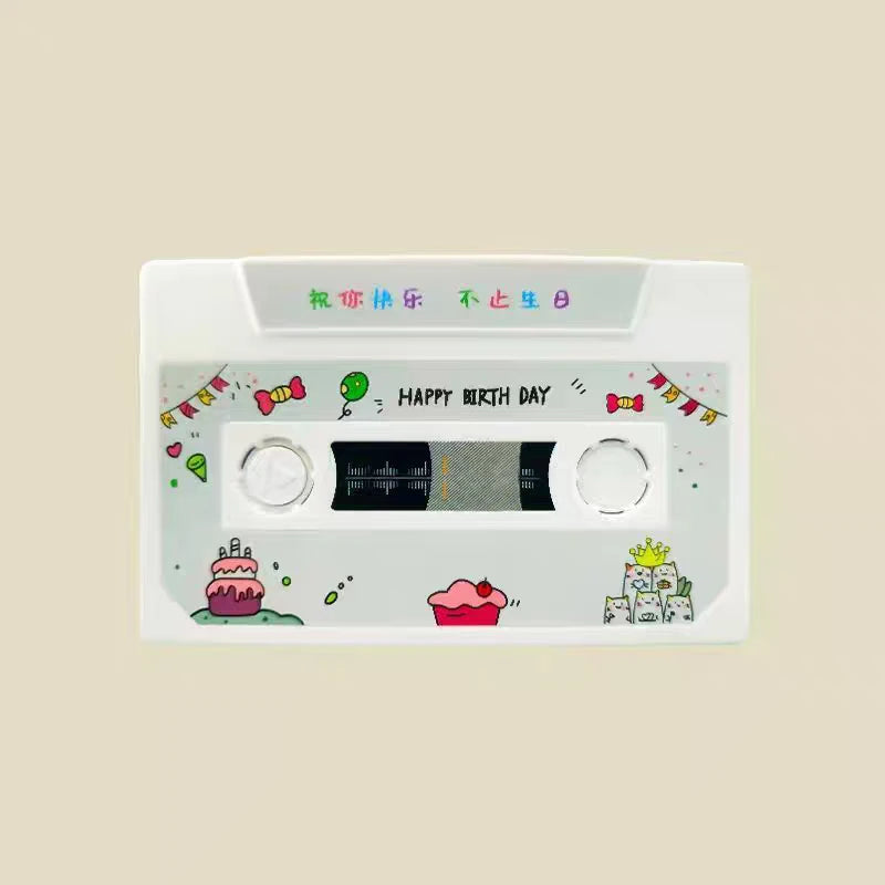 DIY Recordable Voice Greeting Card – 60 or 300 Seconds Recordable Greeting Card PLUSH J 5Minutes recording