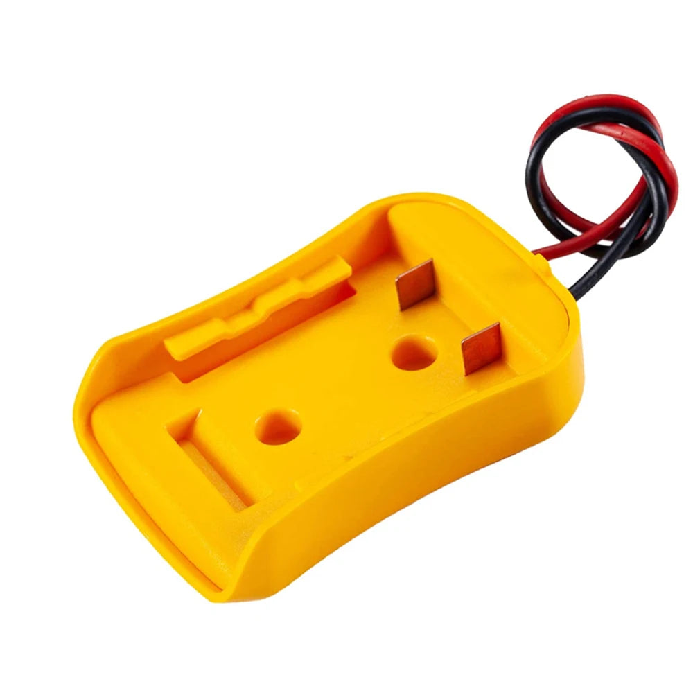 ZWINCKY 3/5pcs DeWalt 18V/20V Battery Adapter – 12AWG Connector Battery Adapter PLUSH 1 pc yellow China Mainland