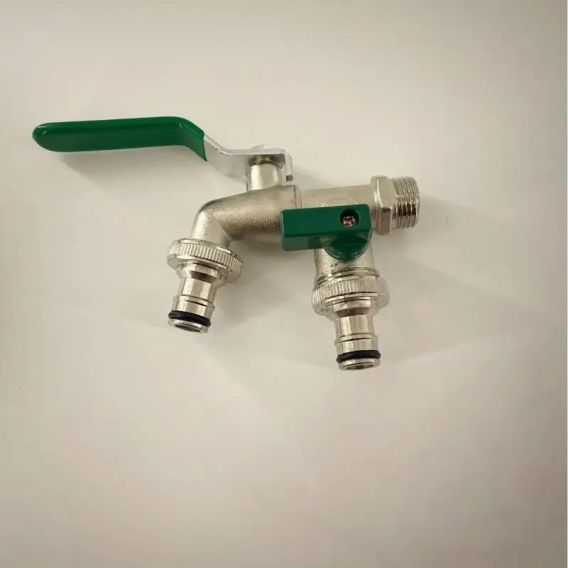 Brass Ball Valve Faucet 1/2" & 3/4" Garden Irrigation Tap Garden Ball Valve Faucet PLUSH