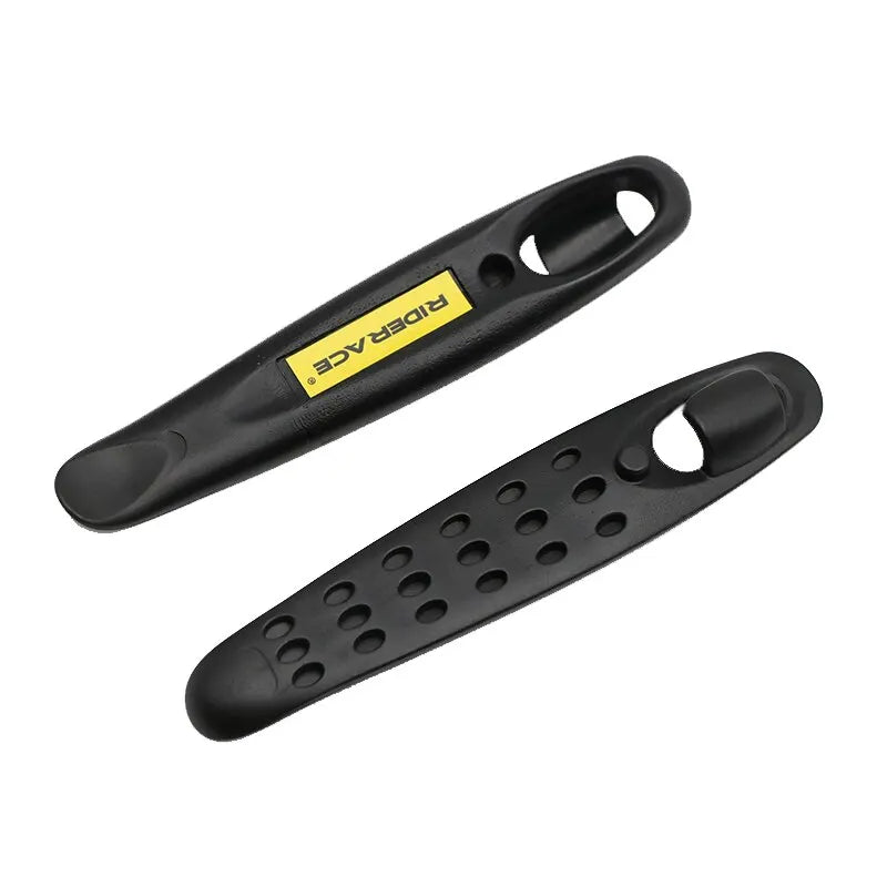 RIDERACE Ultralight Bike Tire Levers 2-Pack – MTB & Road Bicycle Tire Lever PLUSH black