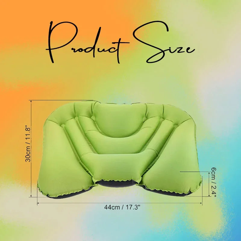 Inflatable Lumbar Support Pillow – Office, Car & Travel Cushion Inflatable Lumbar Pillow PLUSH