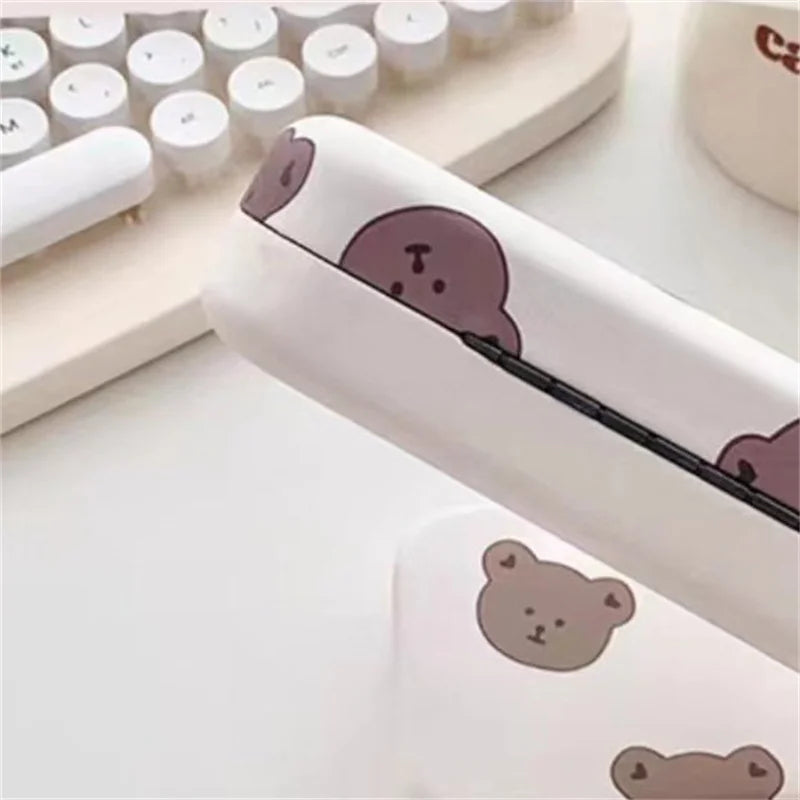 Portable Cute PU Leather Glasses Case – Travel Sunglasses Box Glasses Case PLUSH