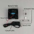 Adjustable USB Aquarium Cooling Fan – Variable Speed Fish Tank Aquarium Cooling Fan PLUSH A1 USB Type-C
