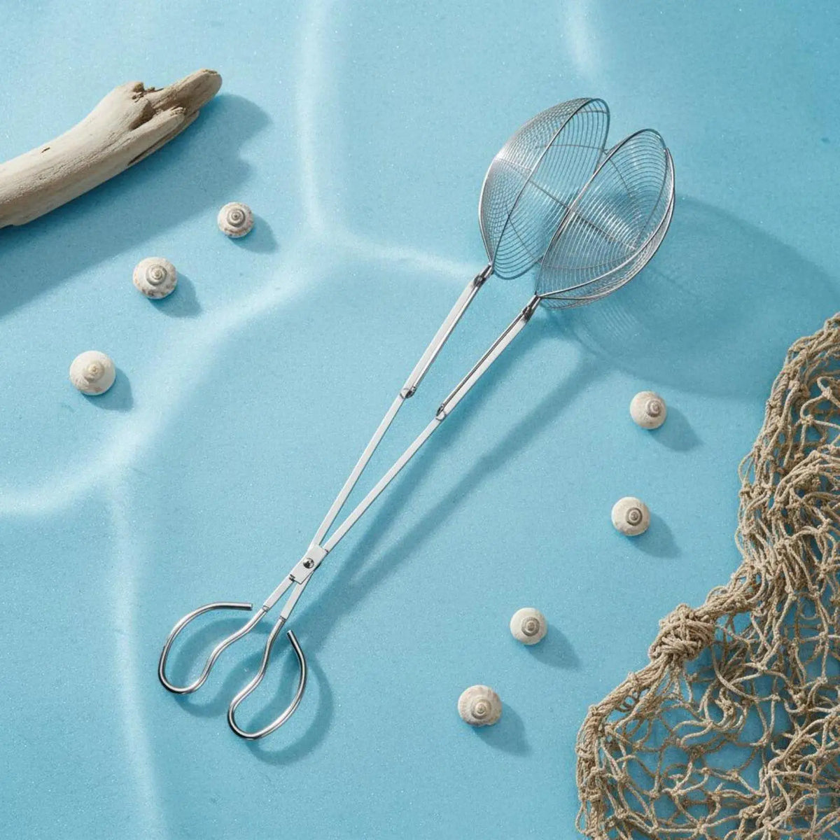 Stainless Steel Grabber Cage Clamp – Long Handle Seafood Picker Seafood Grabber Tool PLUSH