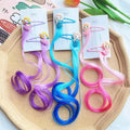 Girls Unicorn Rainbow Bow Hair Clips – 2pcs Princess Barrettes Girls Hair Clips PLUSH Random 2Pcs
