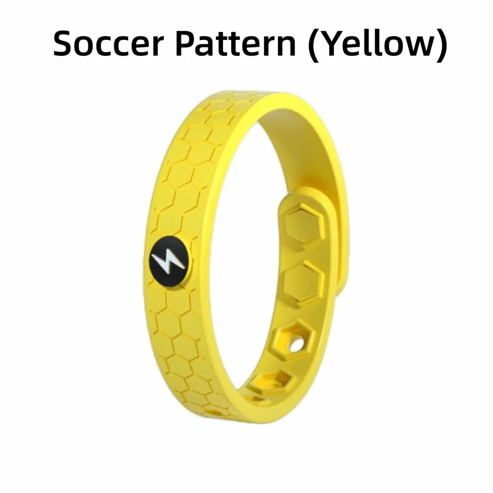 Antistatic Silicone Wrist Bracelet – Adjustable & Waterproof Antistatic Wrist Bracelet PLUSH Soccer Pattern 4