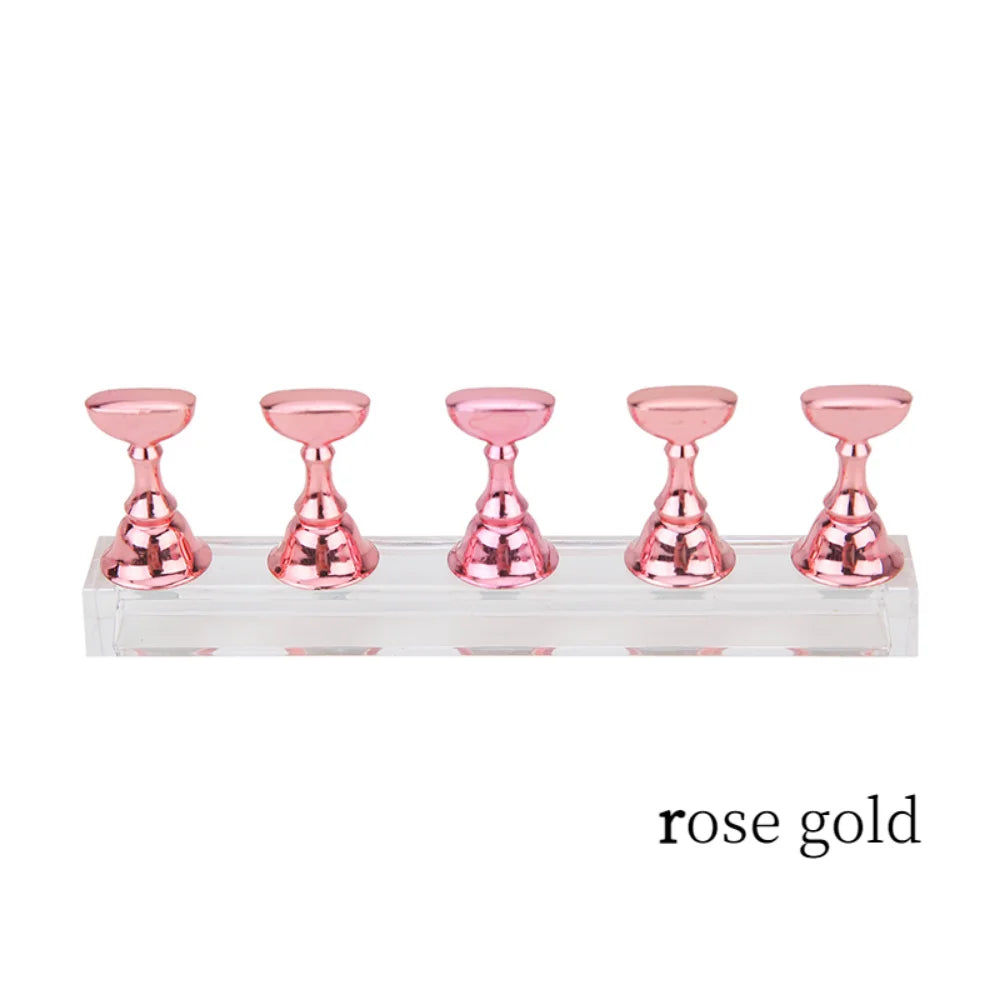 Nail Art Practice Display Stand – Chessboard Magnetic Tips Set Nail Art Display Stand PLUSH