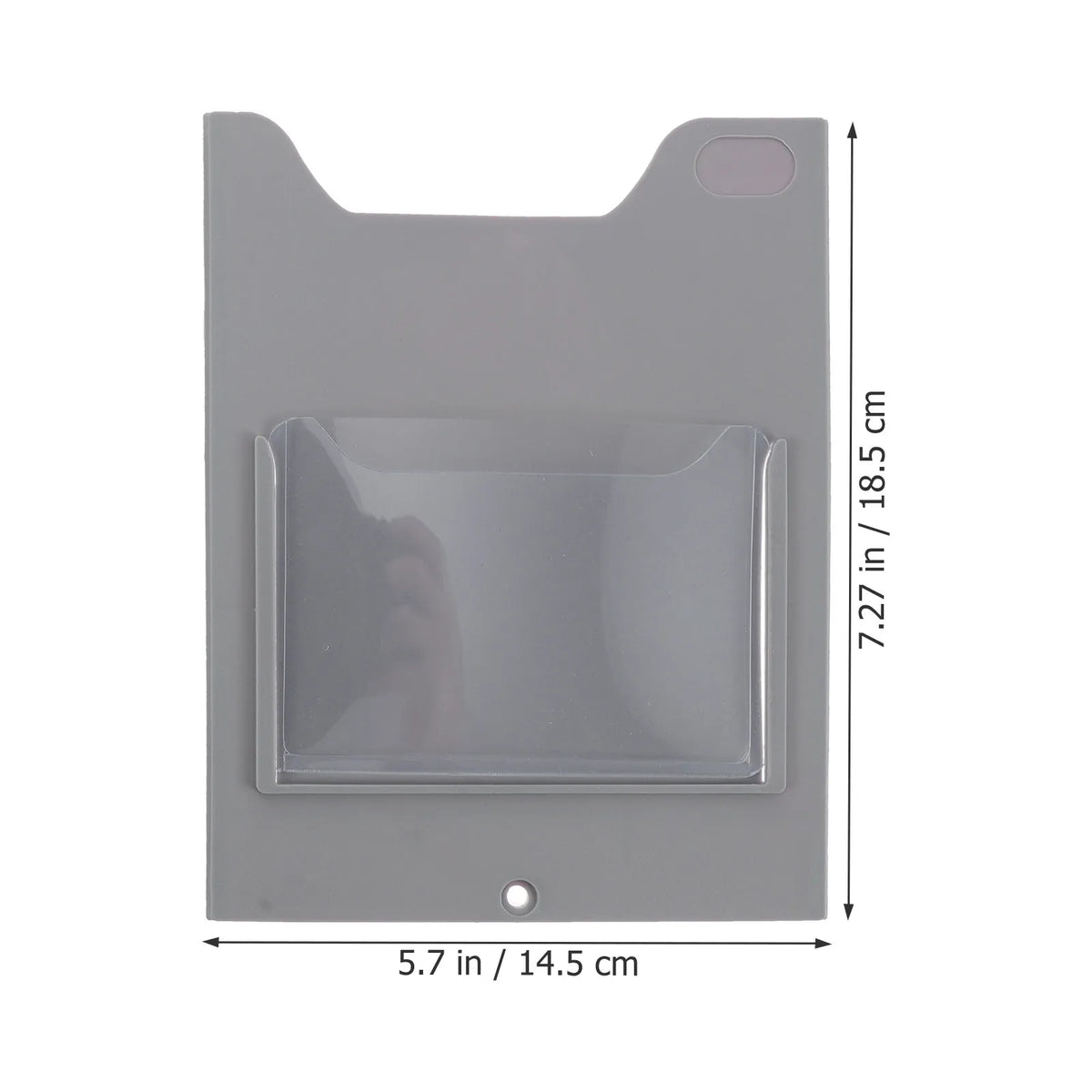 Wall Mount Time Card Rack – Plastic Attendance Card Holder Card Rack Organizer PLUSH