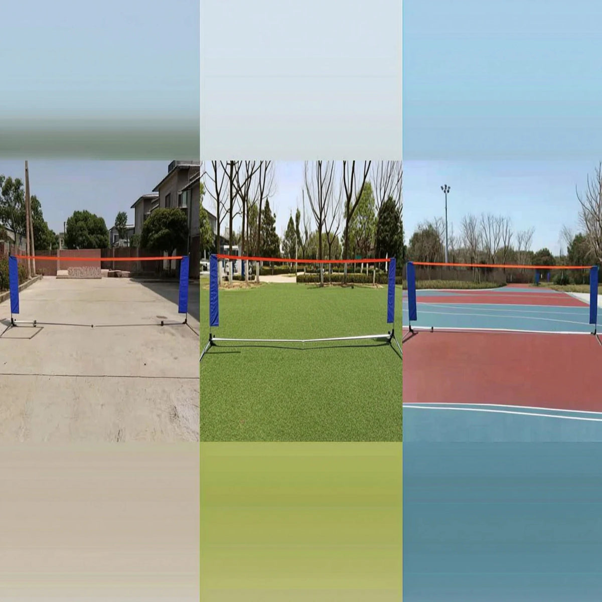 Heavy-Duty Sports Practice Net with Steel Frame & Metal Stand Sports Practice Net PLUSH