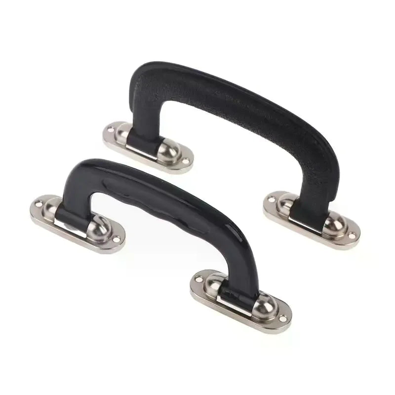2PCS Black Plastic Replacement Carrying Handle Grip for Cases Replacement Case Handle PLUSH