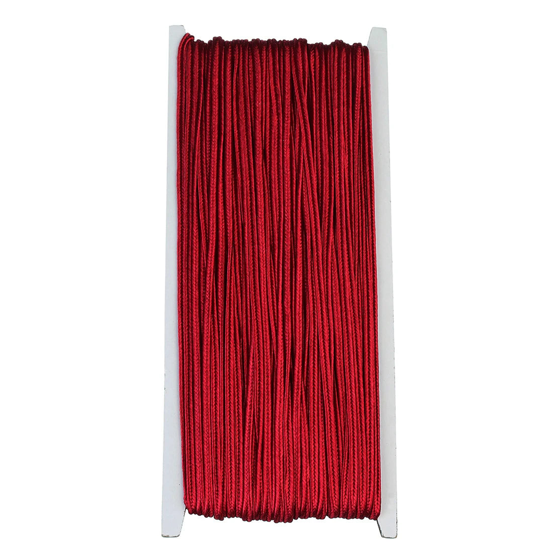 30 Yards Shiny Lurex Soutache Cord – Multicolor Braided Rope Braided Jewelry Cord PLUSH deep red