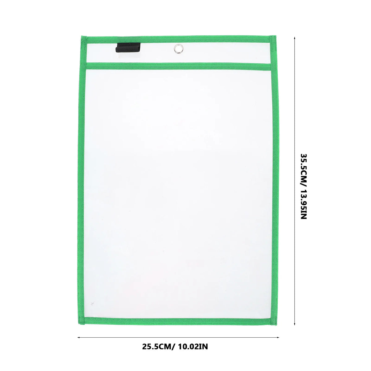 12-Pack Double-Sided Clear Dry Erase Pockets – PVC Sleeves Dry Erase Pockets PLUSH
