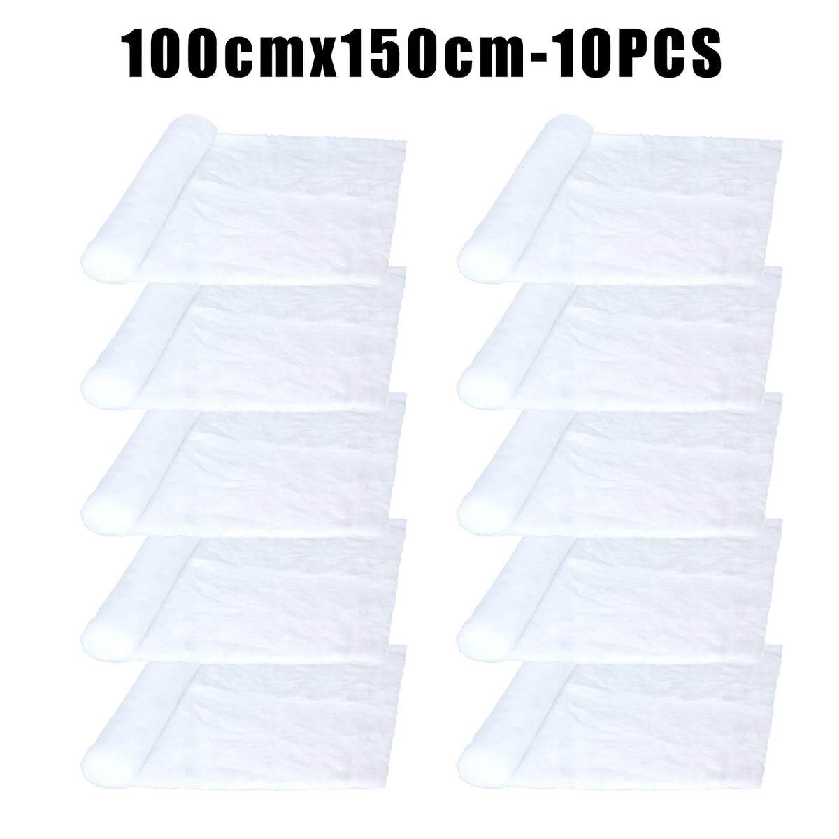 Large Artificial Christmas Snow Blanket – Faux Winter Cover Christmas Snow Blanket PLUSH 1x1.5m 10PCS